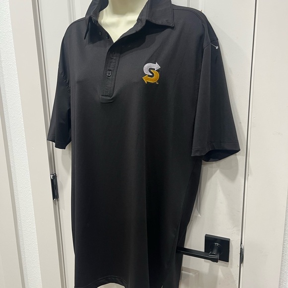 Subway Sandwiches Manager Staff Employee Polo Shirt Uniform Mens Large Black - Picture 5 of 10